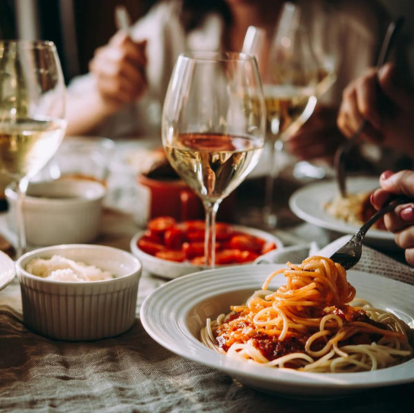 Dinner For Two in Italy