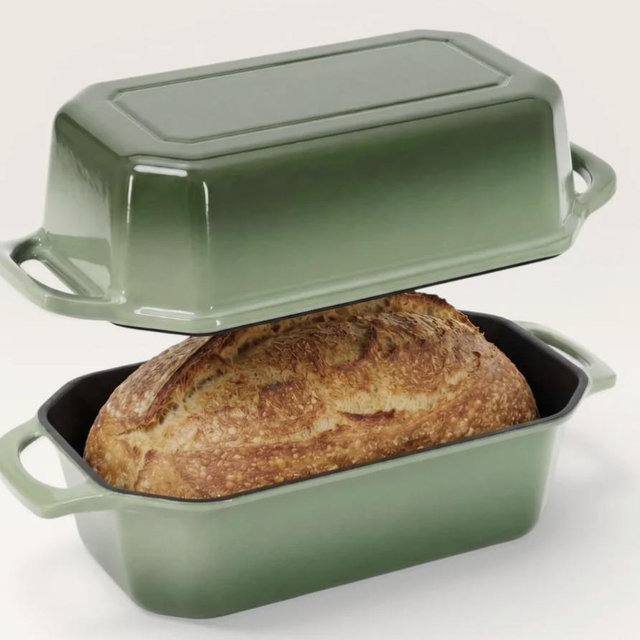 Enameled Cast Iron Loaf Pan