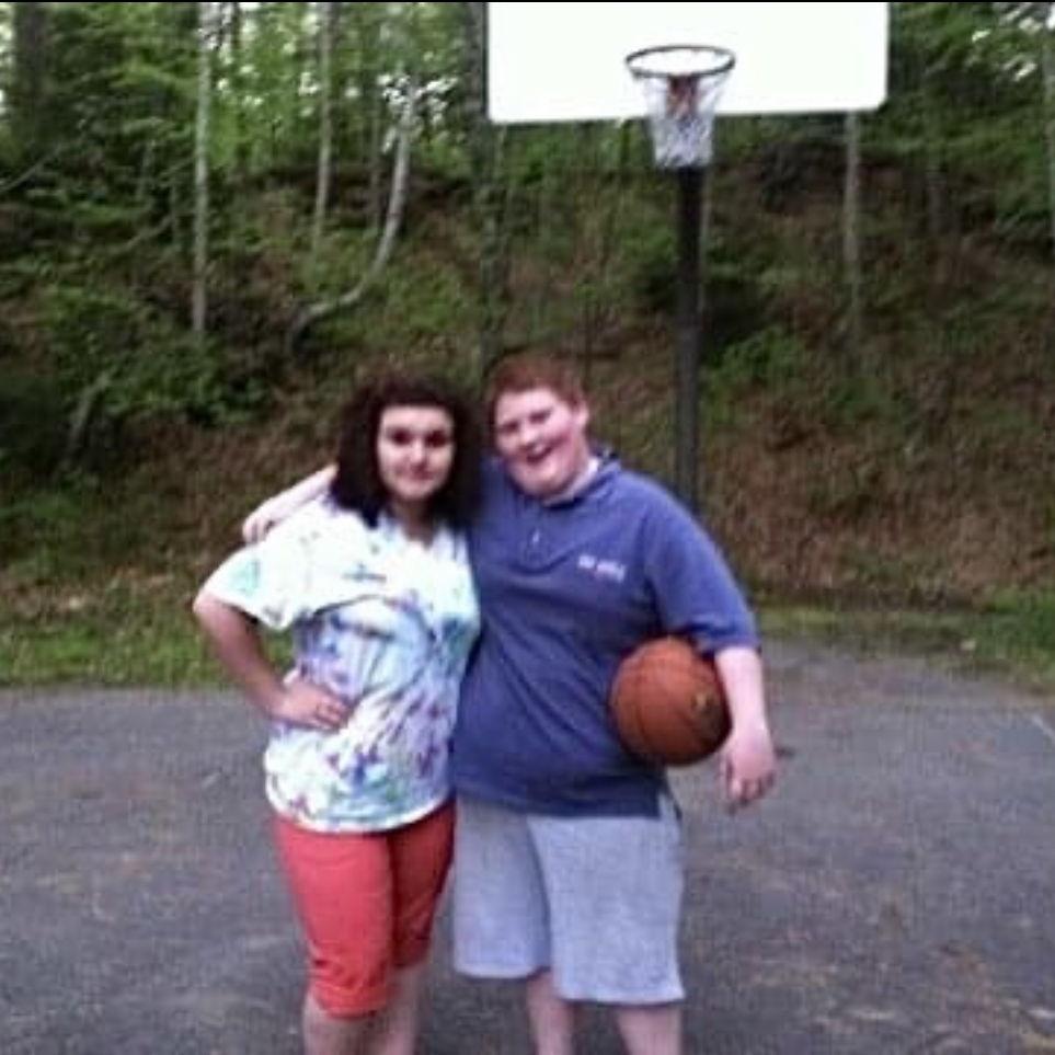 Basketball at Lake Manchaug Camping.