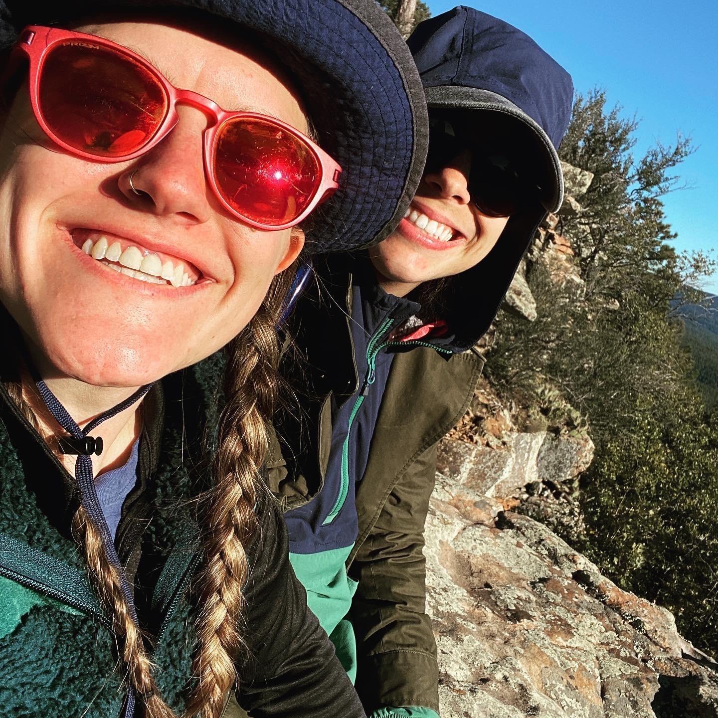 The day Miranda chose a hike that was absolutely freezing