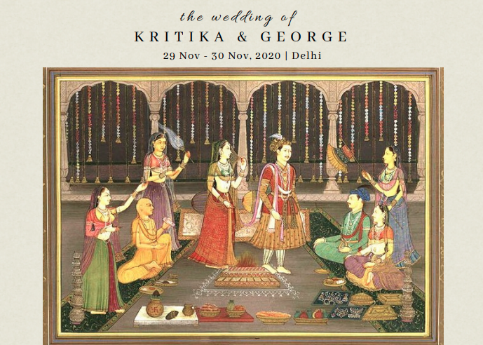 The Wedding Website of Kritika Khemka and George Shepperd