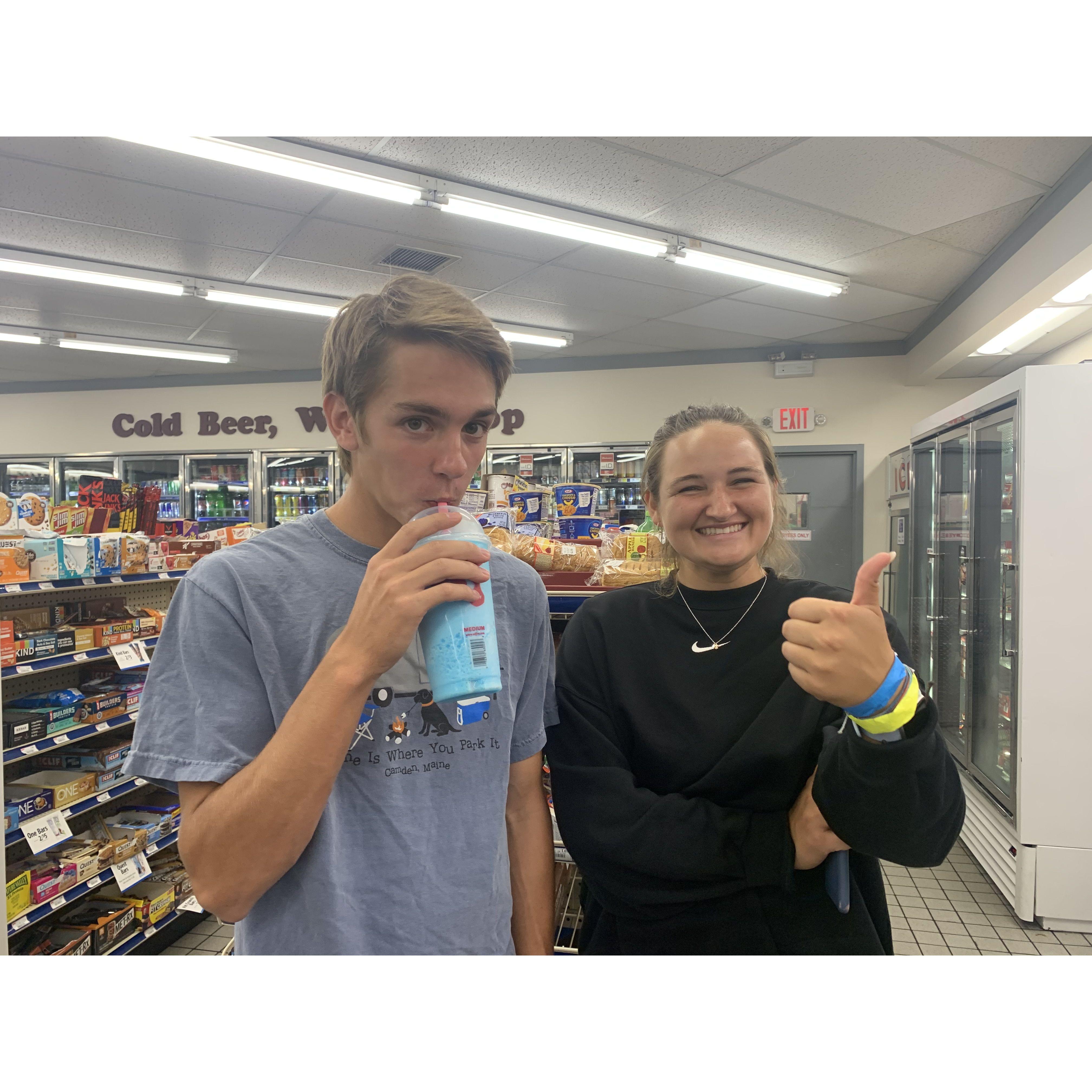 Our first picture together freshmen year