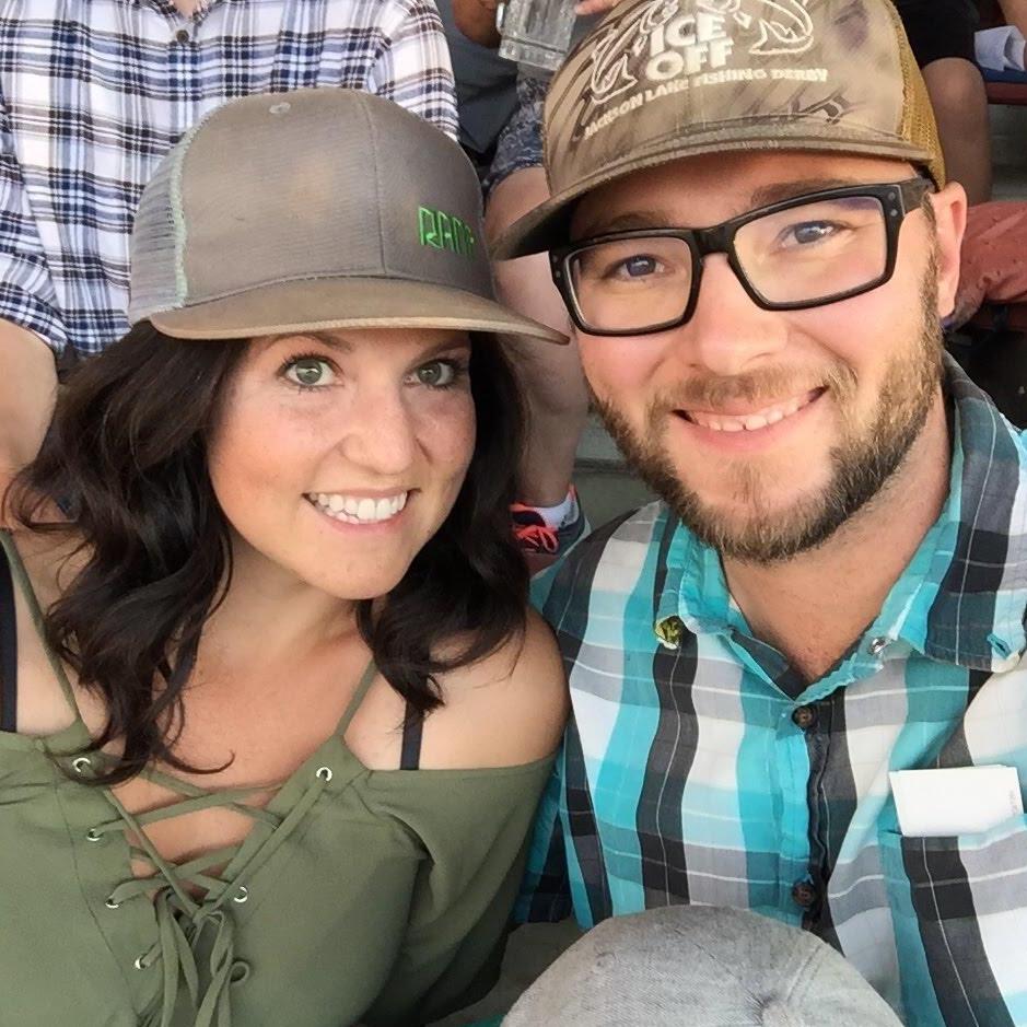 Luke and I at the Figure 8 races, the night after Andrew and Emily’s wedding!