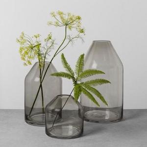Medium Smoke Glass Jug Vase - Hearth & Hand™ with Magnolia