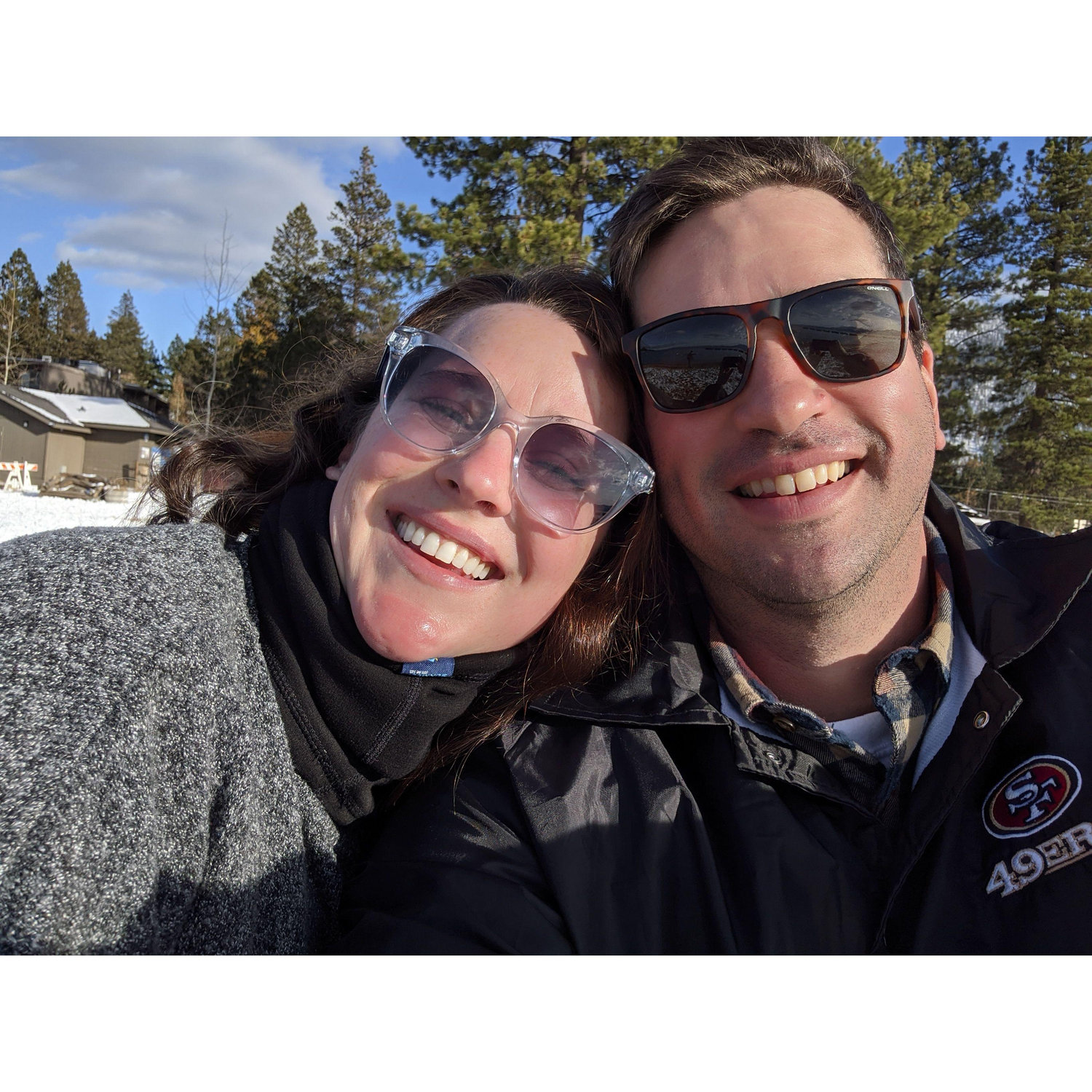 Our first trip together! In Tahoe ❤️