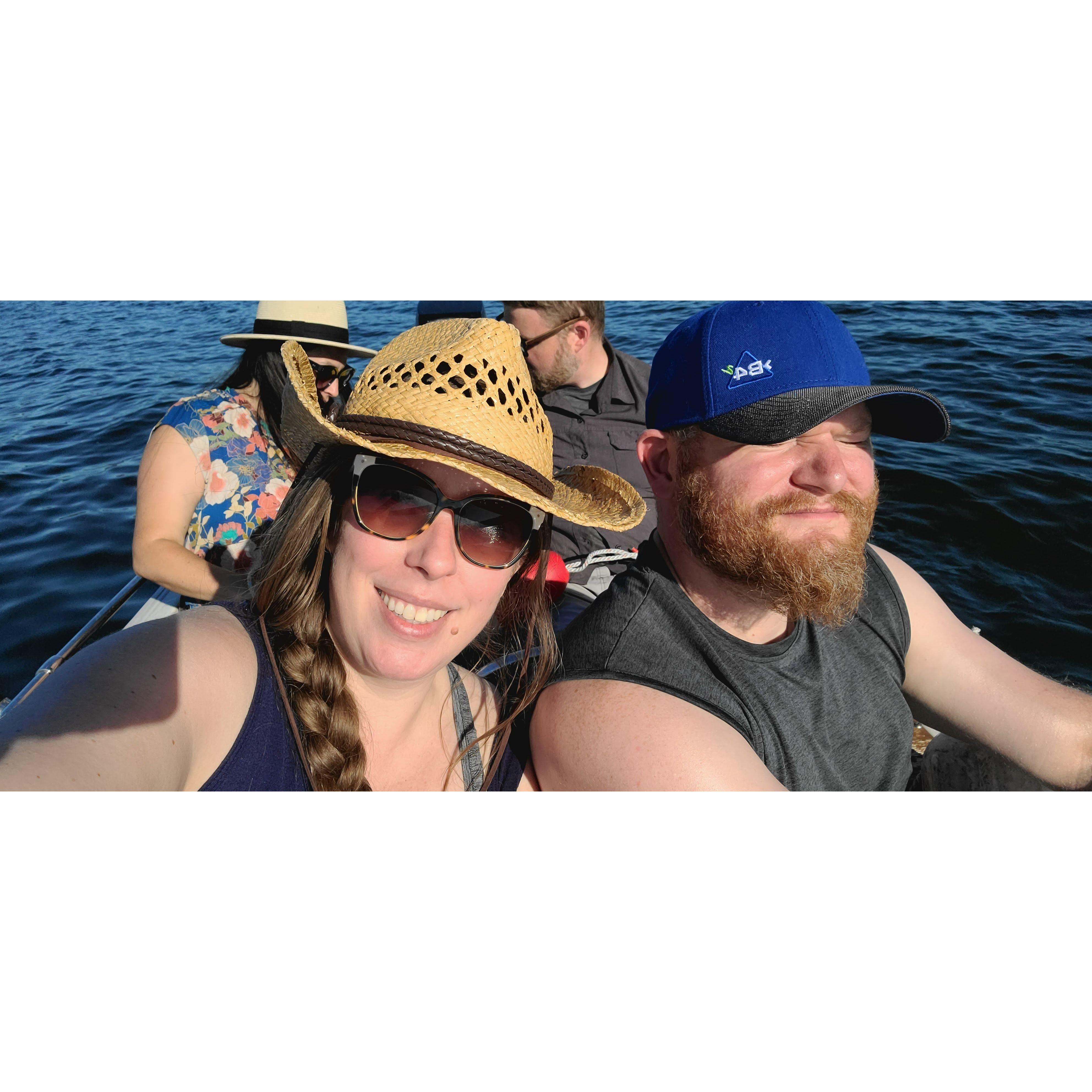 Boat ride on Whidbey.