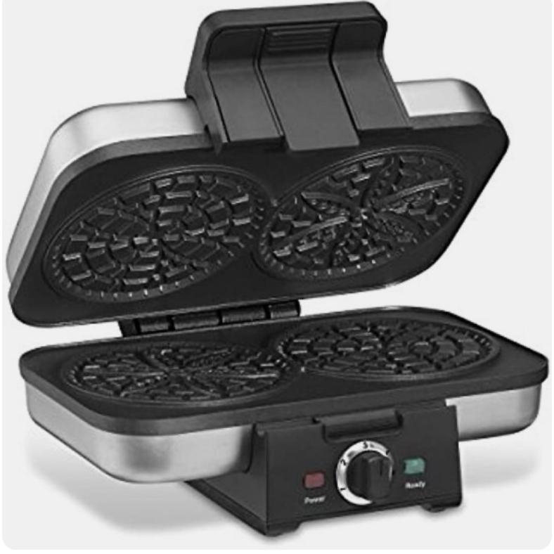 Cuisinart WM-PZ10 Pizzelle Press, Silver