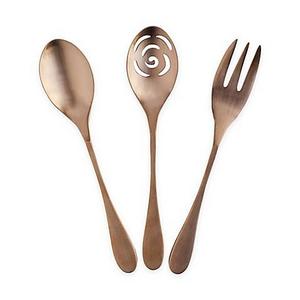 Knork® 3-Piece Titanium Serving Set in Copper