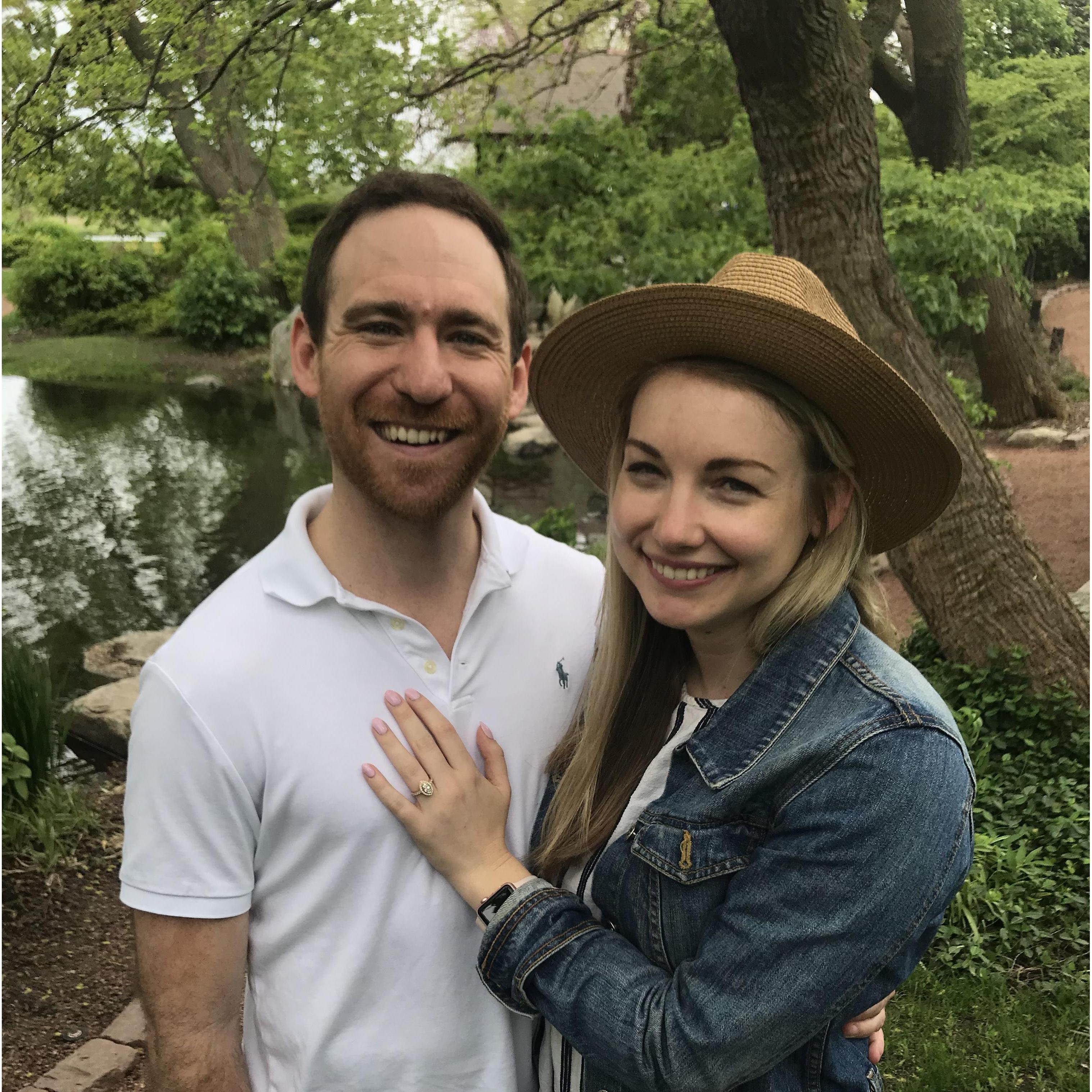She said yes!!
