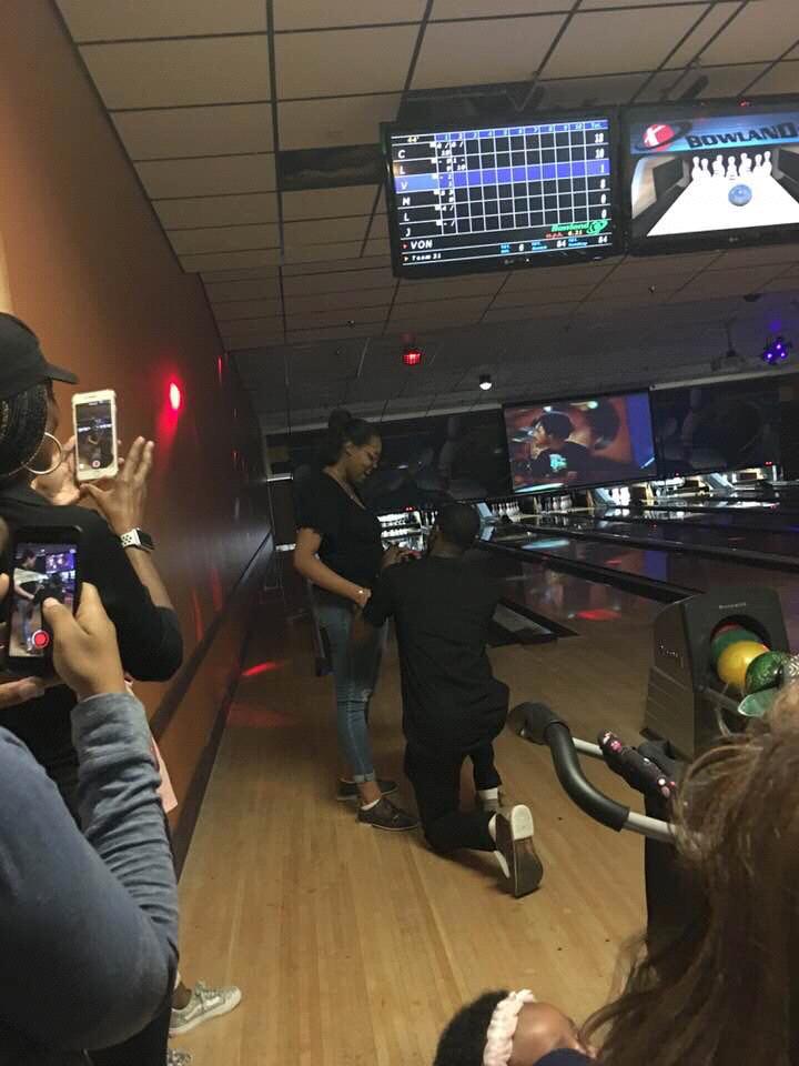 We want to thank everyone who was involved in the surprise.
#SheSaidYes