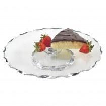 Badash Silveredge Turning Platter