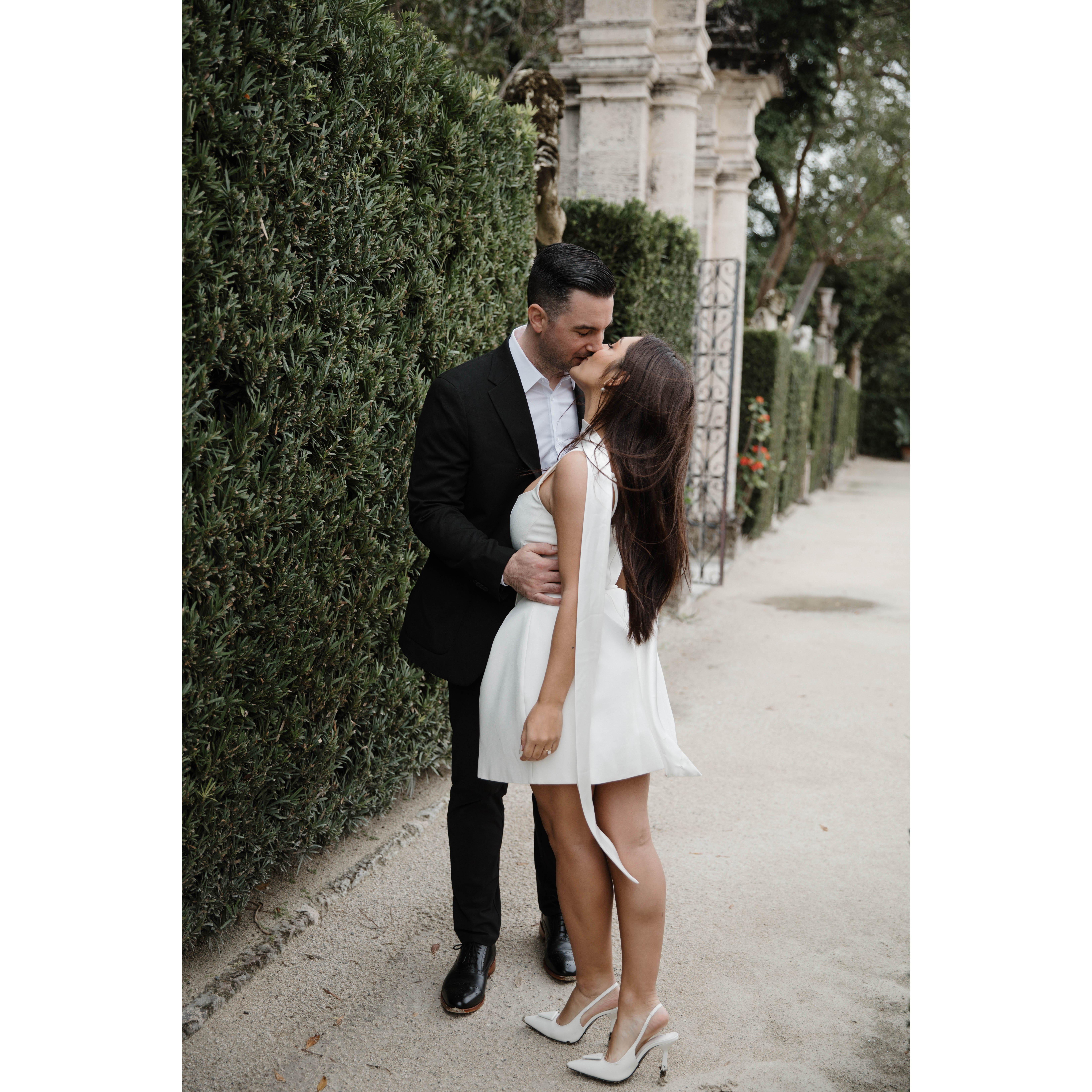 Vizcaya Musuem Engagement Shoot Feb 19th, 2024