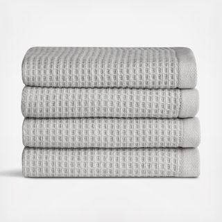 Waffle Washcloth, Set of 4