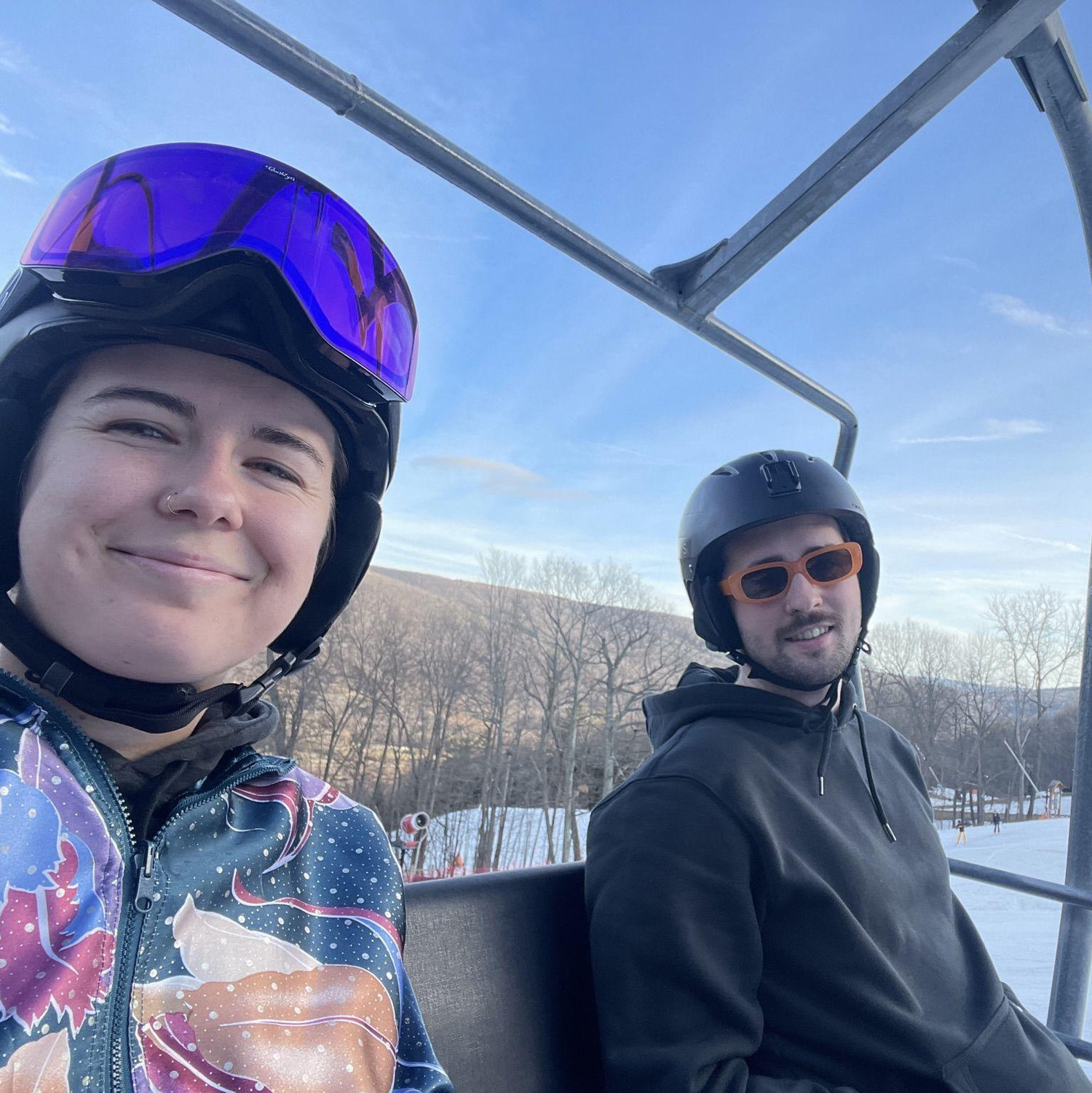 Lots of fun snowboarding days together throughout the years