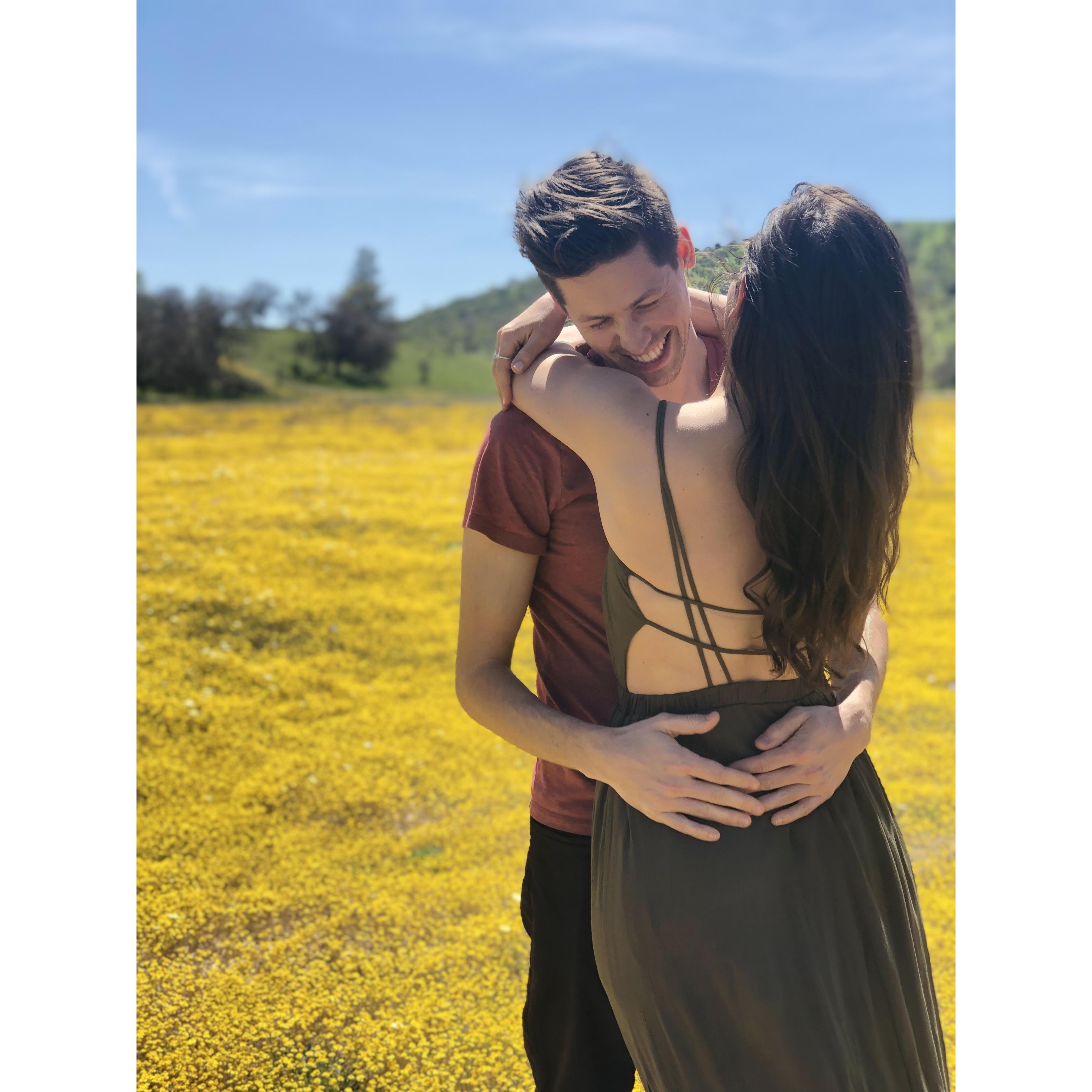 Making him laugh is one of my main goals - April 2019