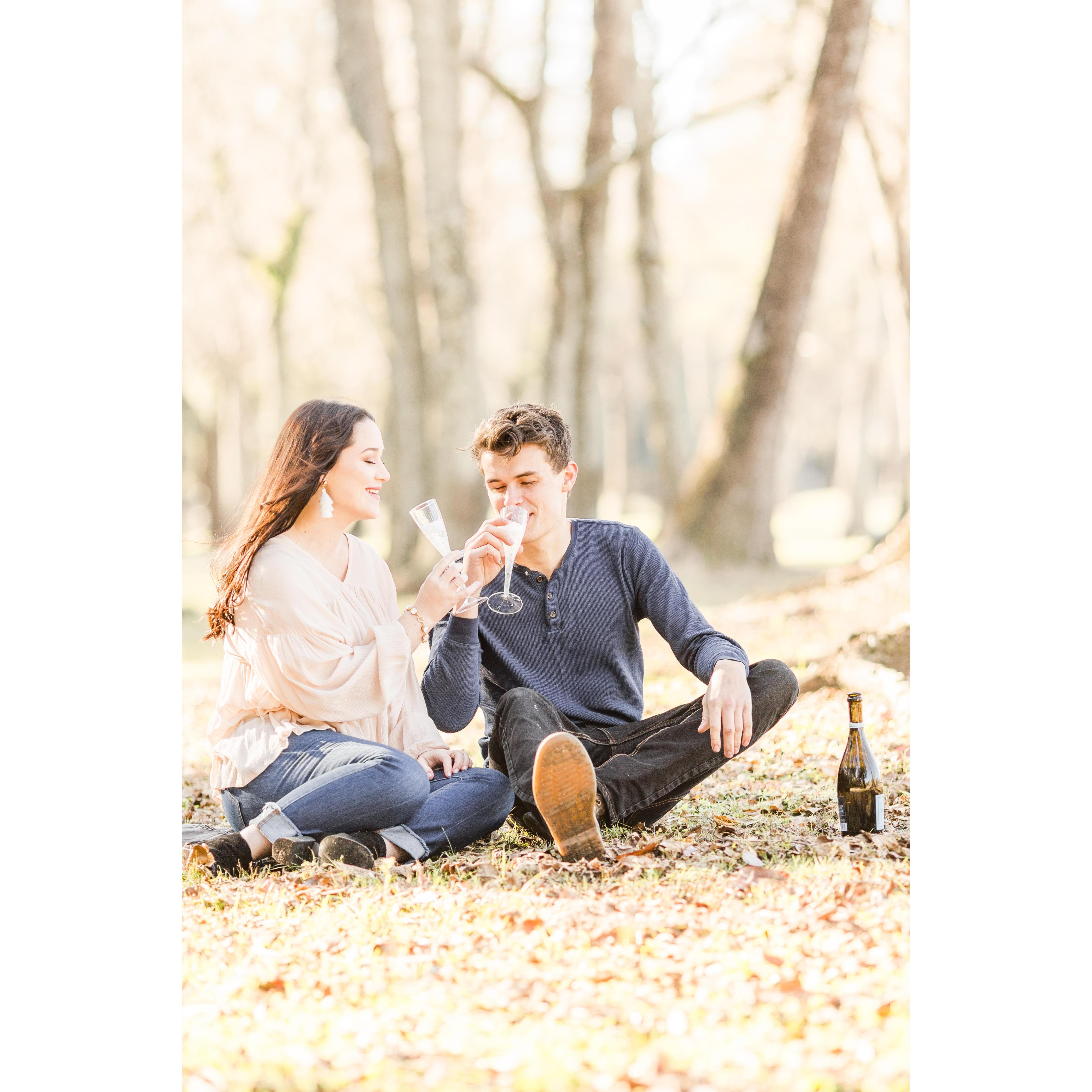 Our engagement session!