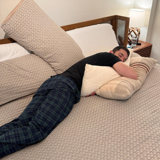 Extra Pillows for Andrés's Endless Sleep