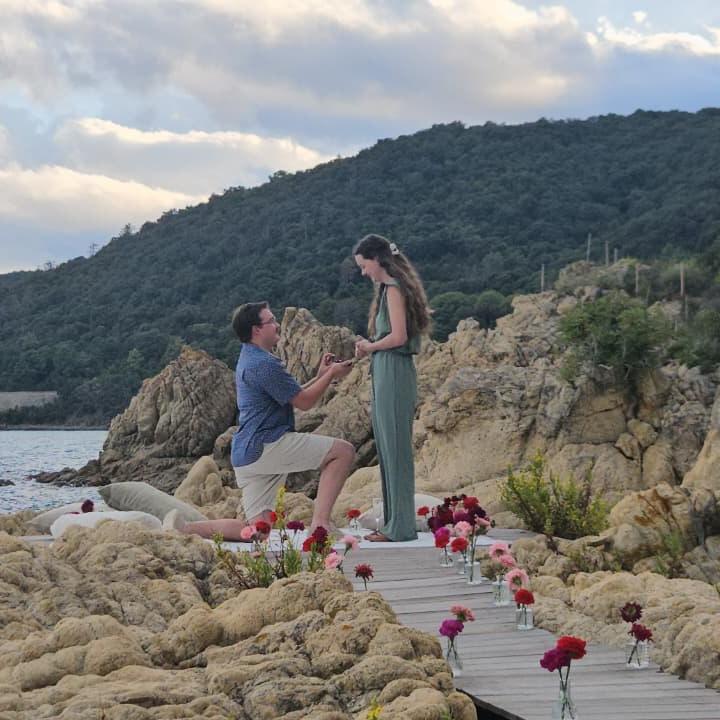 Proposal in Corsica, France!