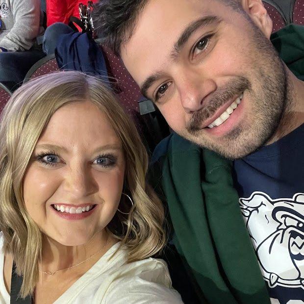 Our first trip together to Vegas watching Gonzaga University play in the WCC tournament, March 2023.