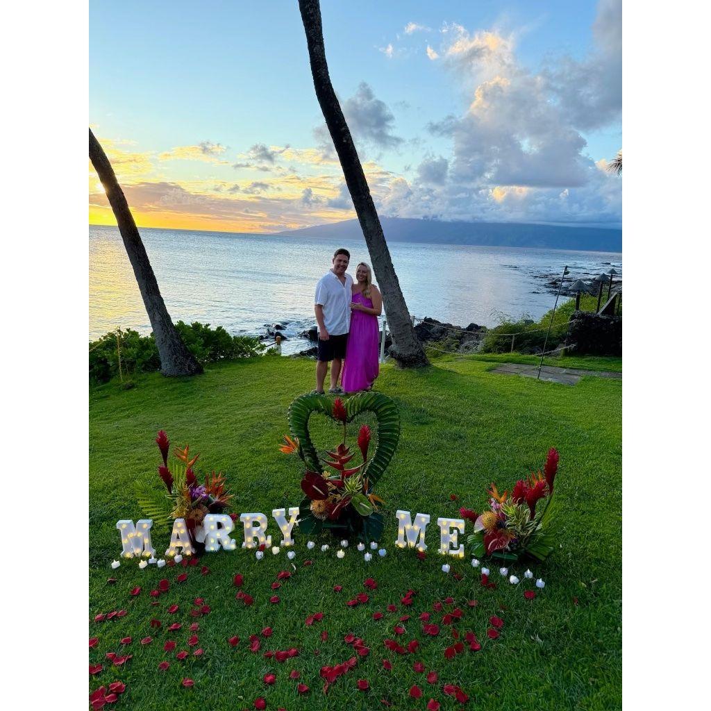 Close up of the proposal site