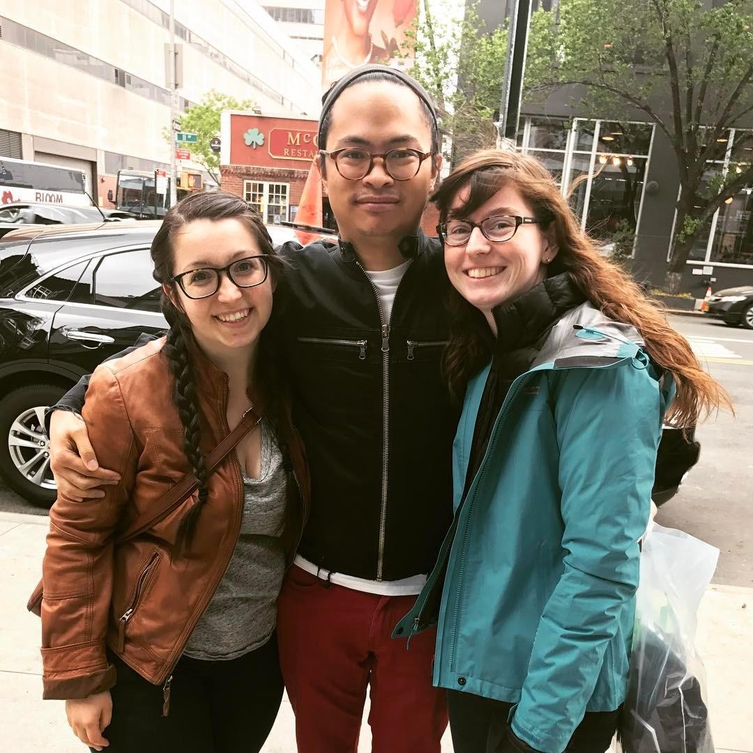 Michelle, one of Steve's closest friends from undergrad, came to NYC for a conference!