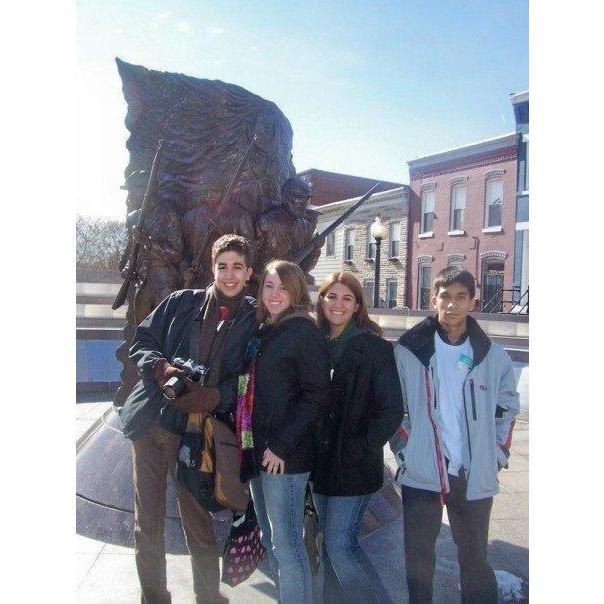Javi and Andrea the day they met!