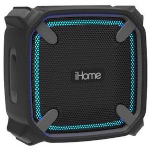 iHome iBT371BG Color Change Waterproof Speaker - Black