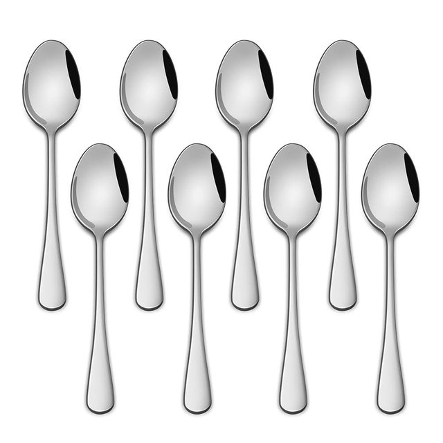 Small Teaspoon,5.5 Inches Stainless Steel Tea Spoons Set Of 8,Espresso Spoon,Durable Dishwasher Safe Small Coffee Spoons,Mini Demitasse Spoon For Dessert