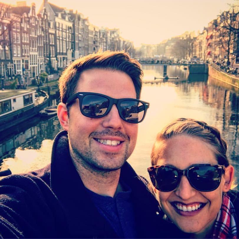 Exploring the canals in Amsterdam.
Amsterdam, Netherlands 2016