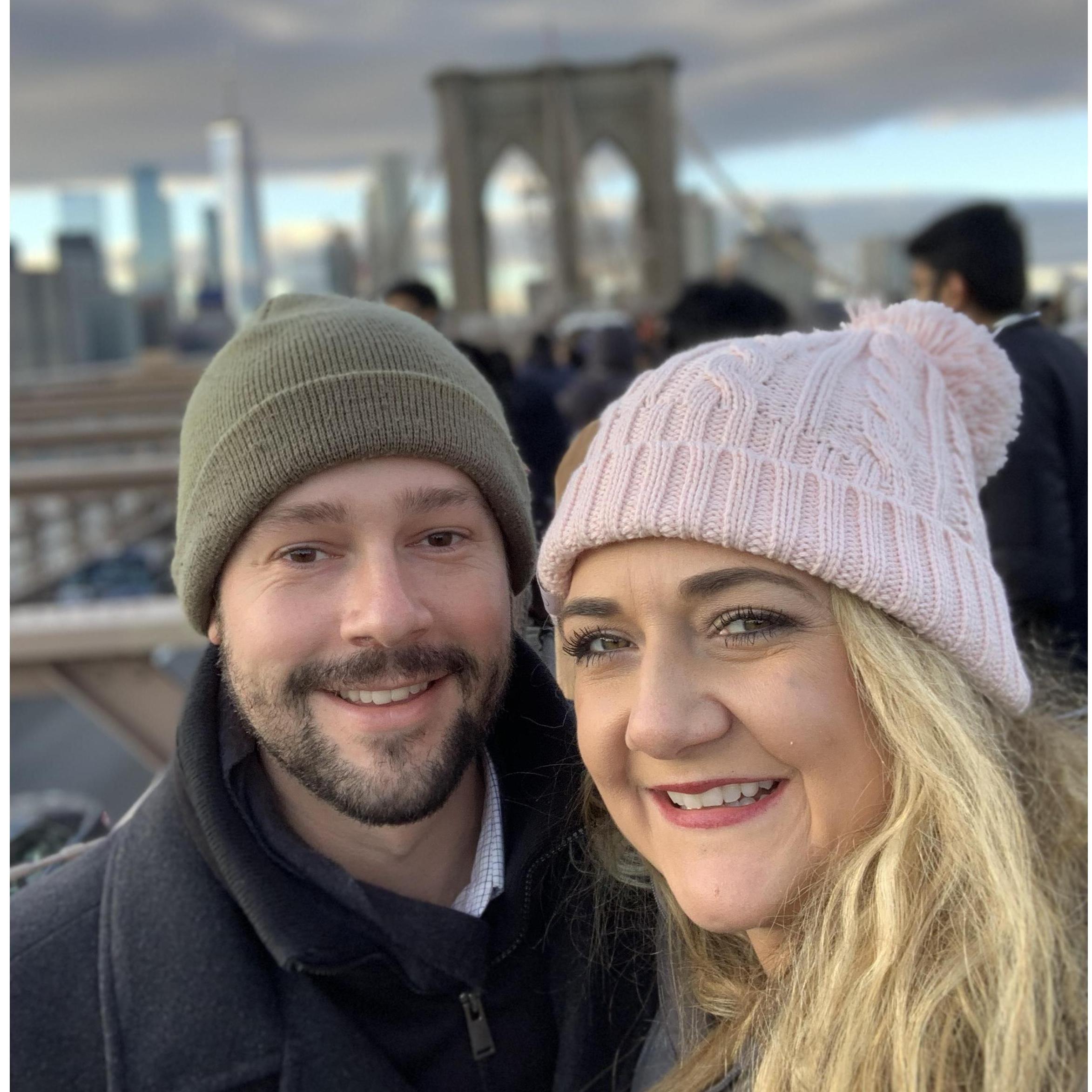 Our first time to NY together. Almost one year prior to Billy proposing.
