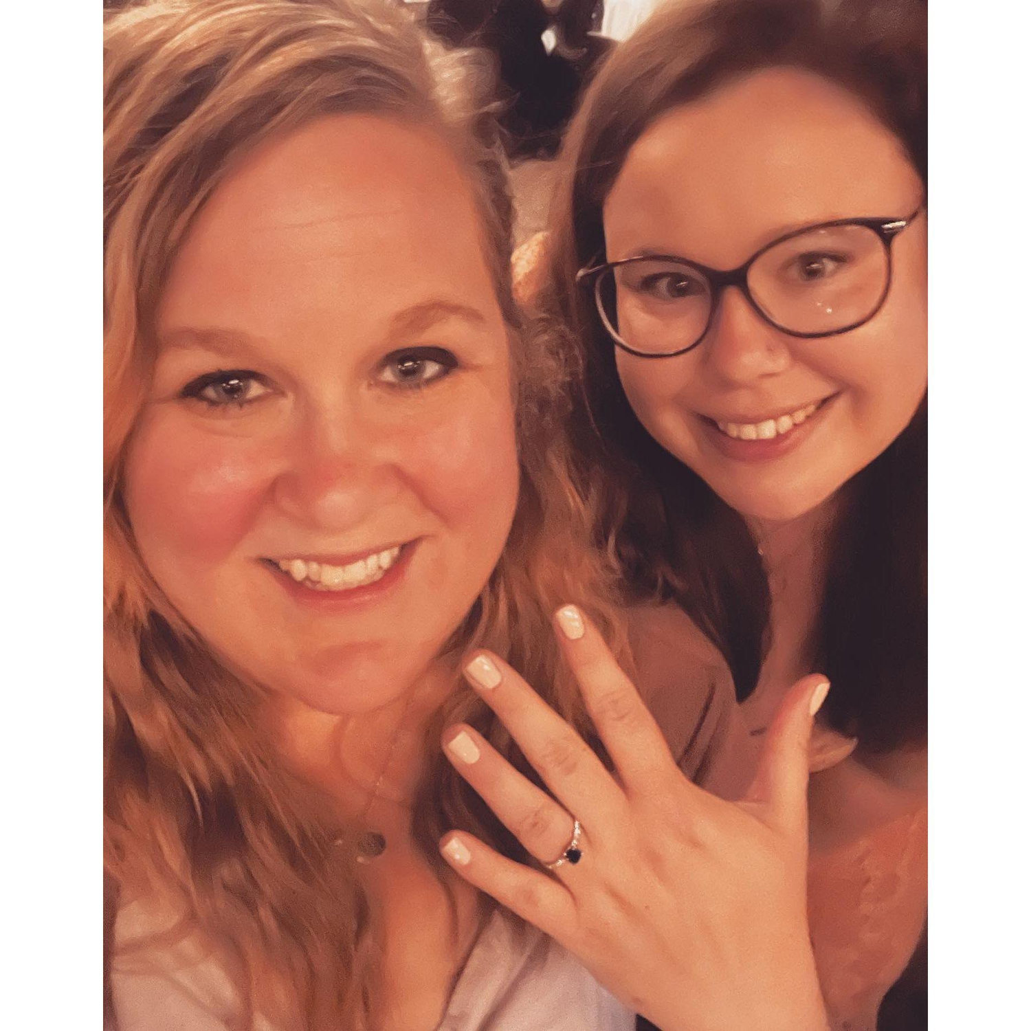 The night Kerry proposed!