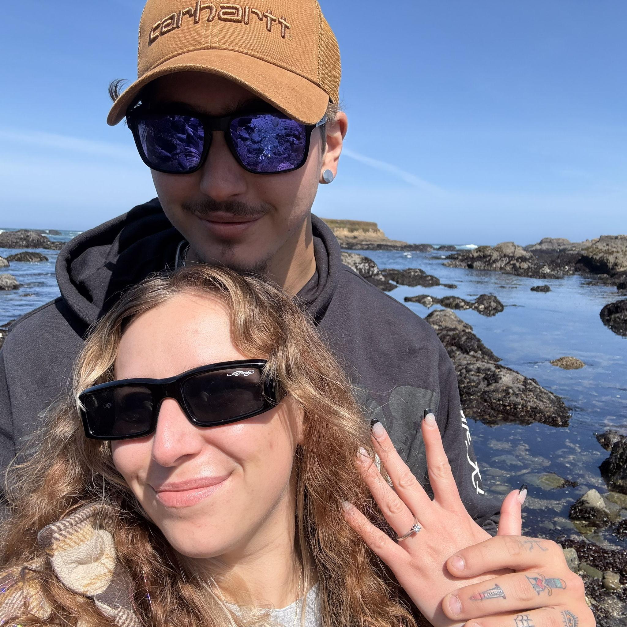 Surprise! We are engaged.