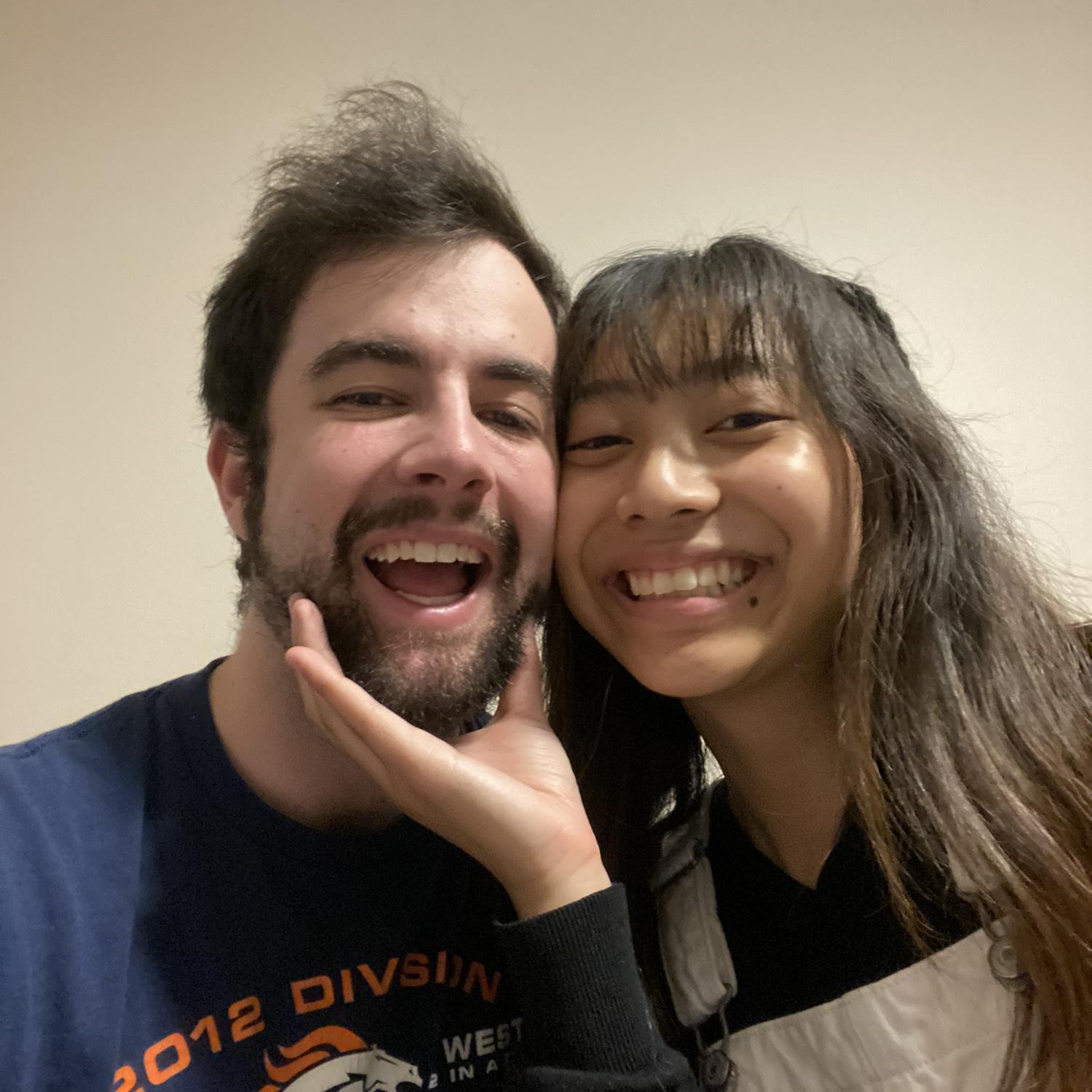 September 2022
Faith surprised Braden for his birthday! Goodbyes after every trip were hard, but Braden and Faith made long distance work by planning trips to see each other every three months.