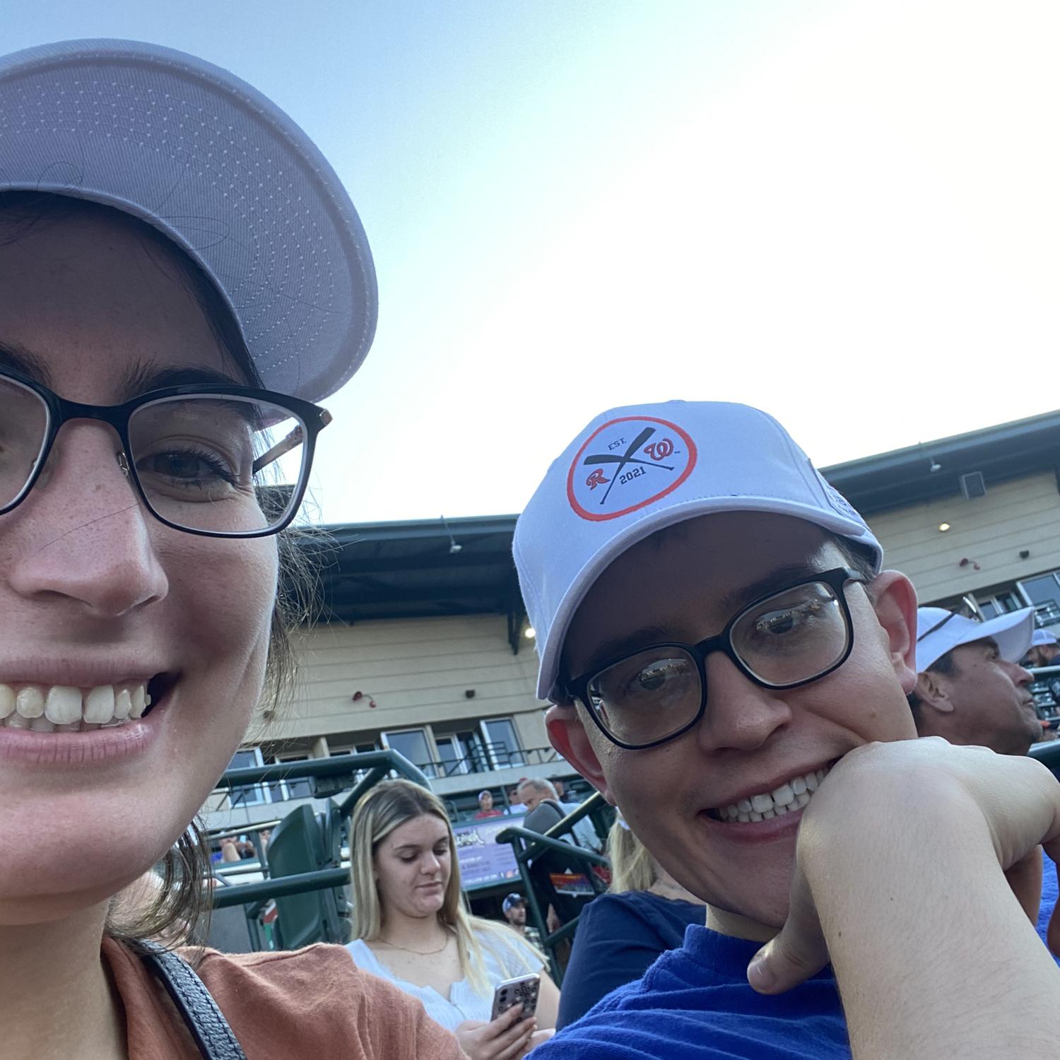 Rochester Redwings baseball game, September 2021