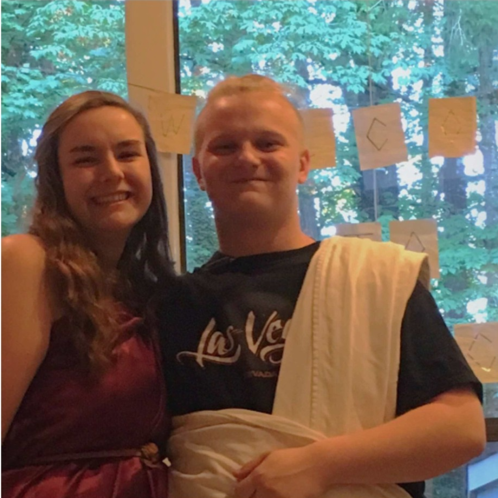 One of our first official dates, all the way back in 2016!