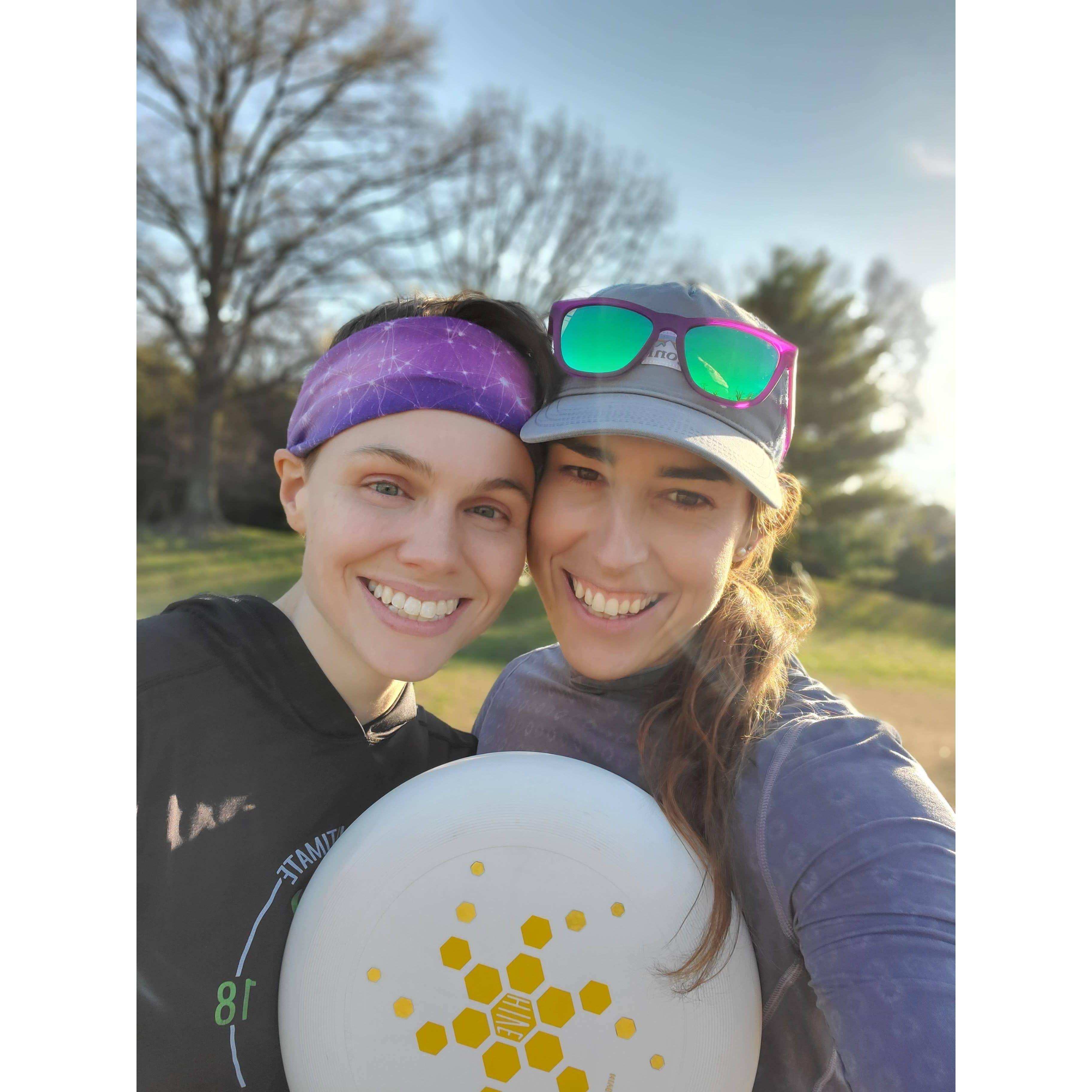 Ashleigh reigniting Heather's love for Ultimate.