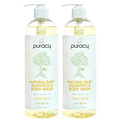 Puracy Natural Baby Shampoo & Body Wash