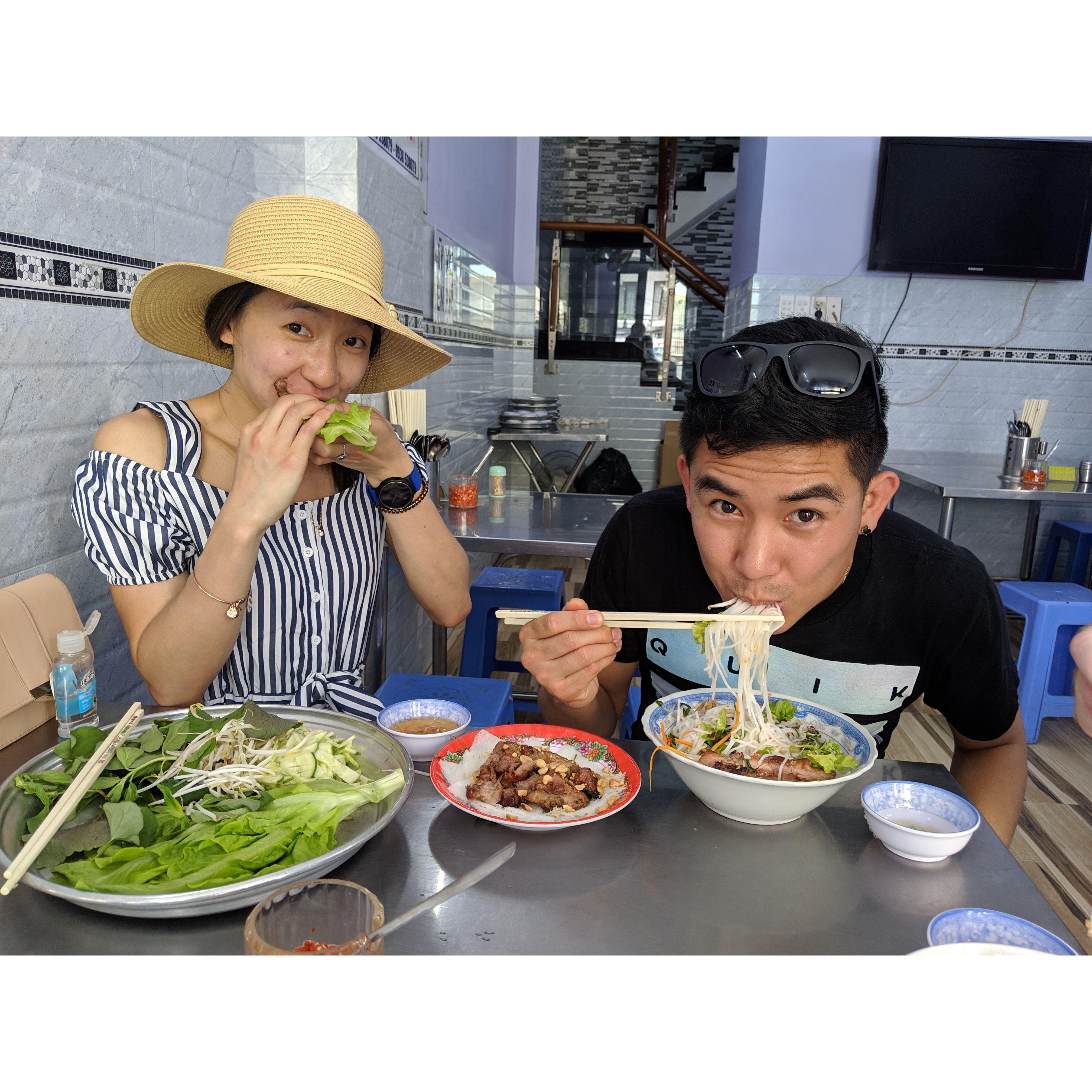 we never fail to stuff our faces. Saigon, Vietnam 2019