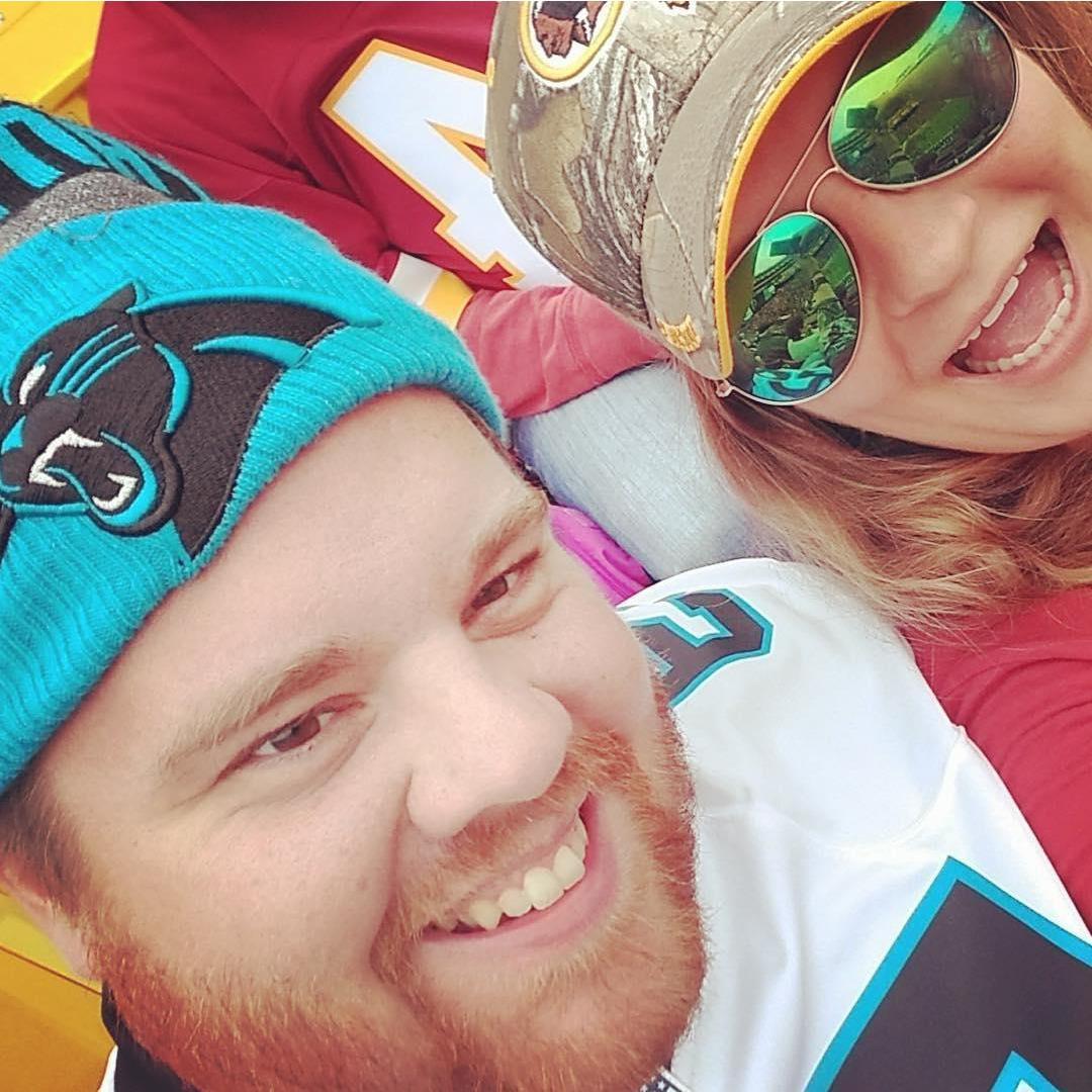 NFL Panthers vs. Skins game at FedEx field