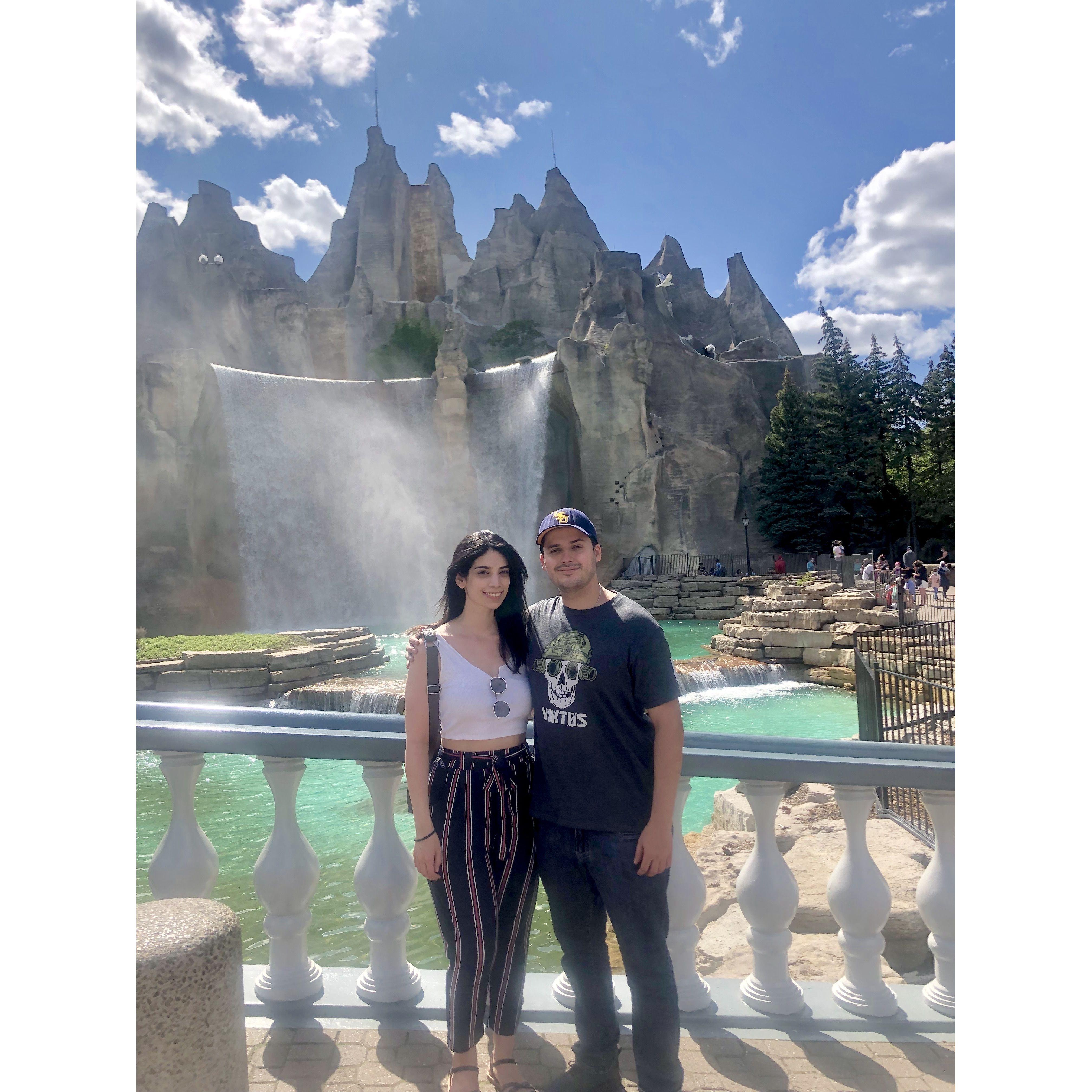 At Canada's Wonderland, summer 2021