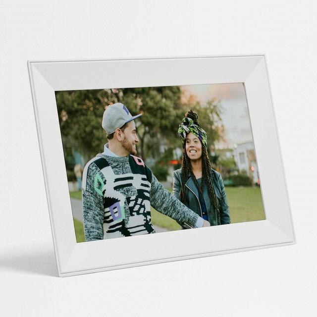 New Digital Frame | Aura | White Chalk