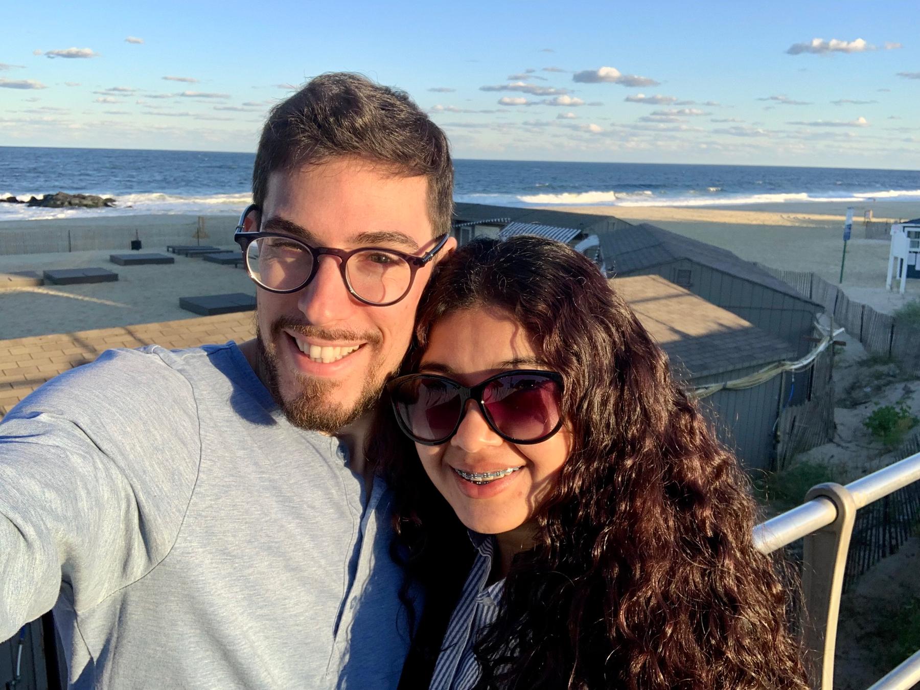 Celebrating his birthday!