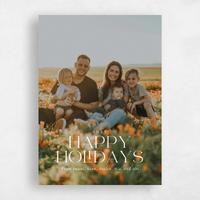 White Holiday Card - Clove