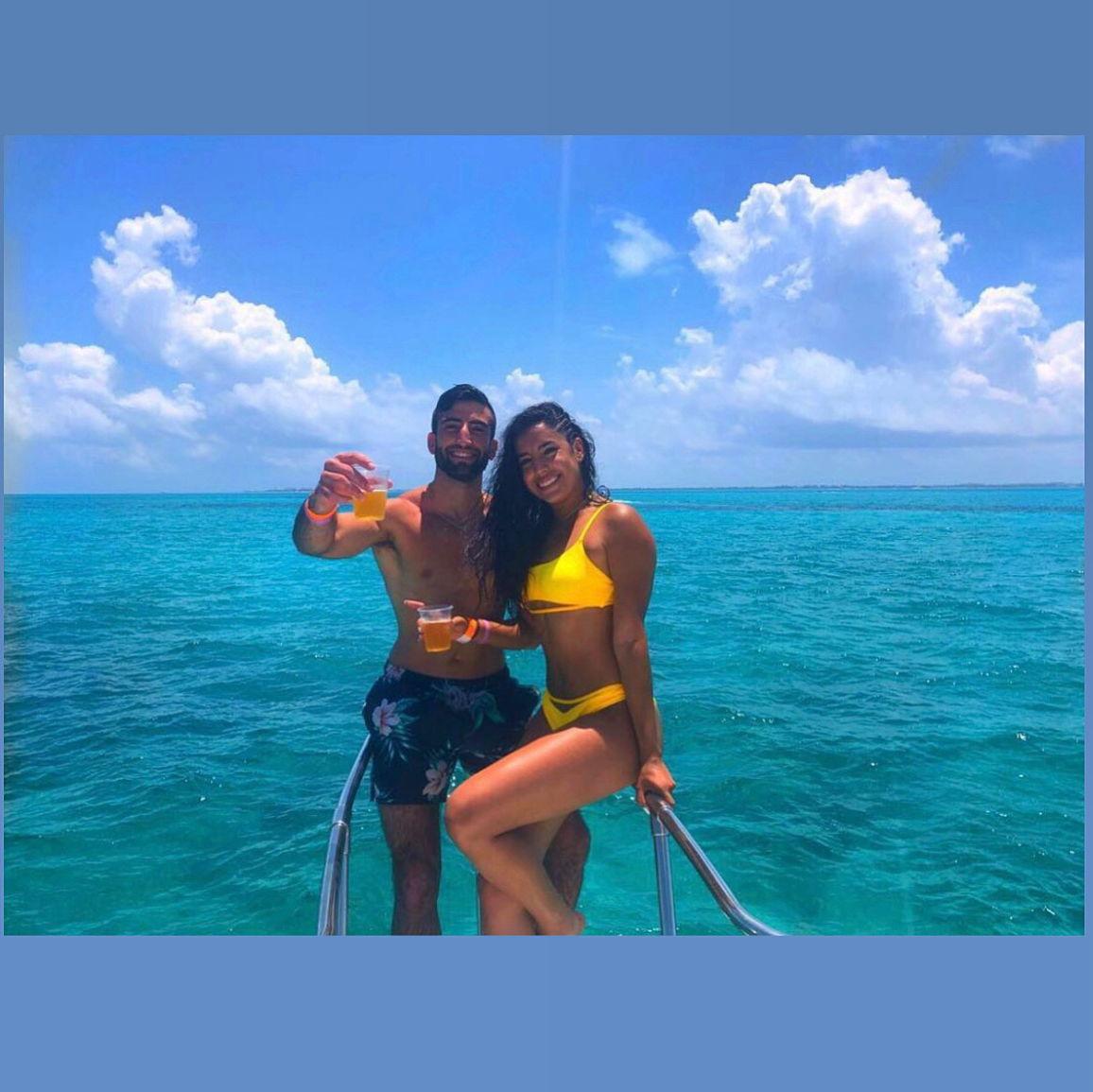 Our first international vacation to Cancun together (& the first time we said "I love you"!), July 2018