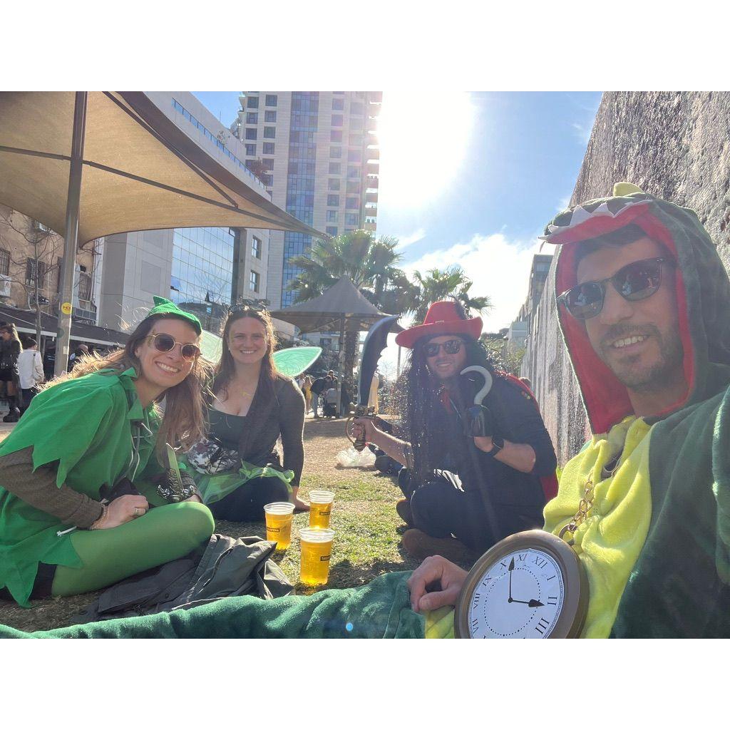 Tel Aviv Purim party with a Peter Pan theme