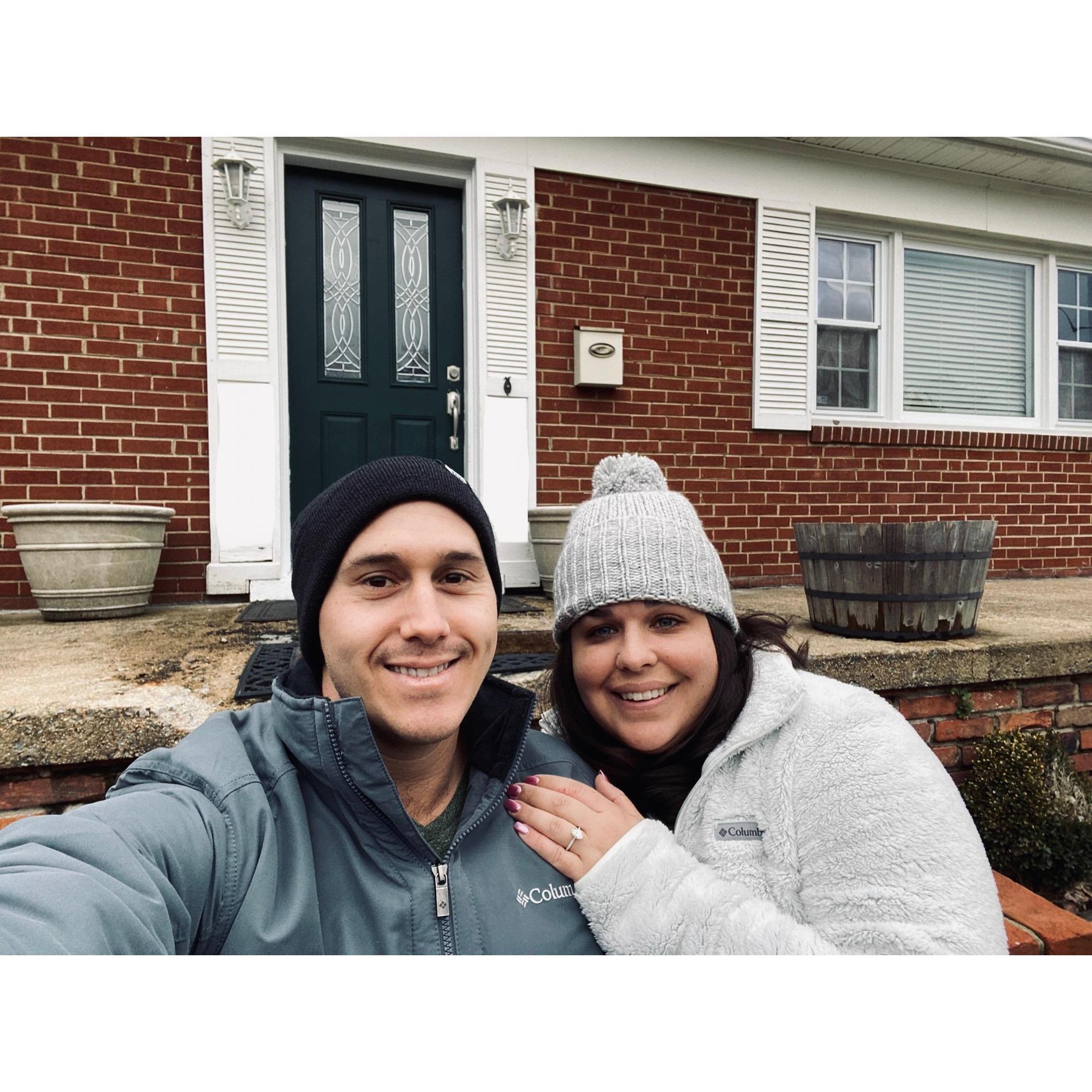 Our first house!