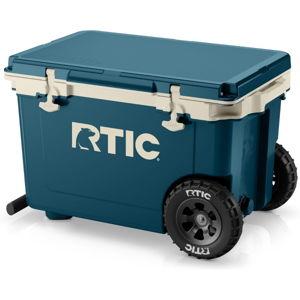 RTIC 52 Quart Wheeled Hard Cooler, Marine/Canvas