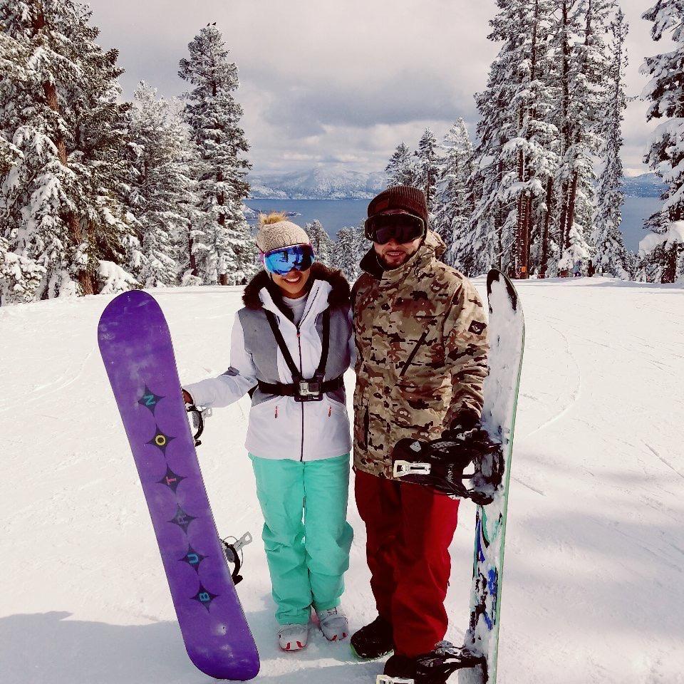 Since the very beginning of our relationship, we’ve enjoyed many snowboarding seasons together!