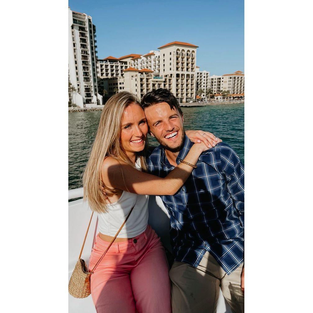 Taken on a 'booze cruise' with classmates after a major medical school neurology exam.