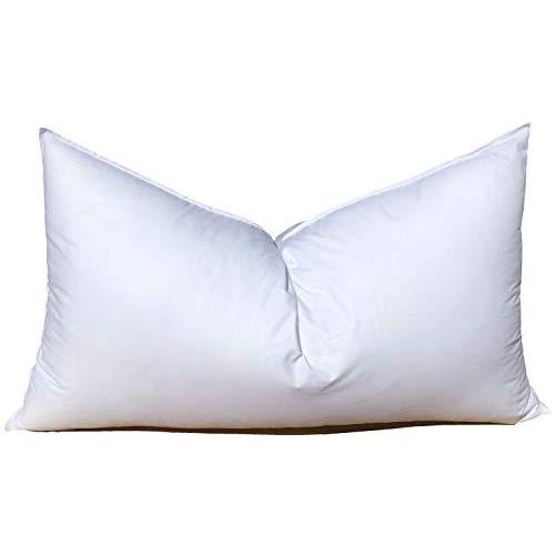 Pillowflex Synthetic Down Pillow Insert for Sham Aka Faux/Alternative (14 Inch by 36 Inch)